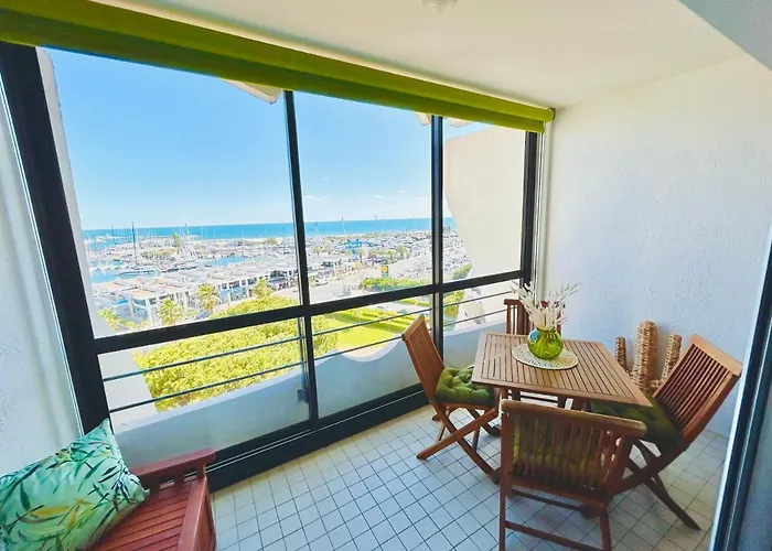 Studio Chic & Cosy Vue Mer, Clim, Parking